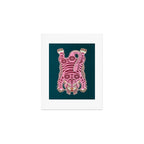 King Of The Jungle 02: Pink Tiger Edition Art Print Gallery Image 1