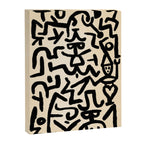 Klee's Comedians Handbill Canvas Print Gallery Image 6