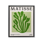 La Palma & Sage: Matisse Paper Leaf Cutouts 03 Framed Canvas Print Gallery Image 6