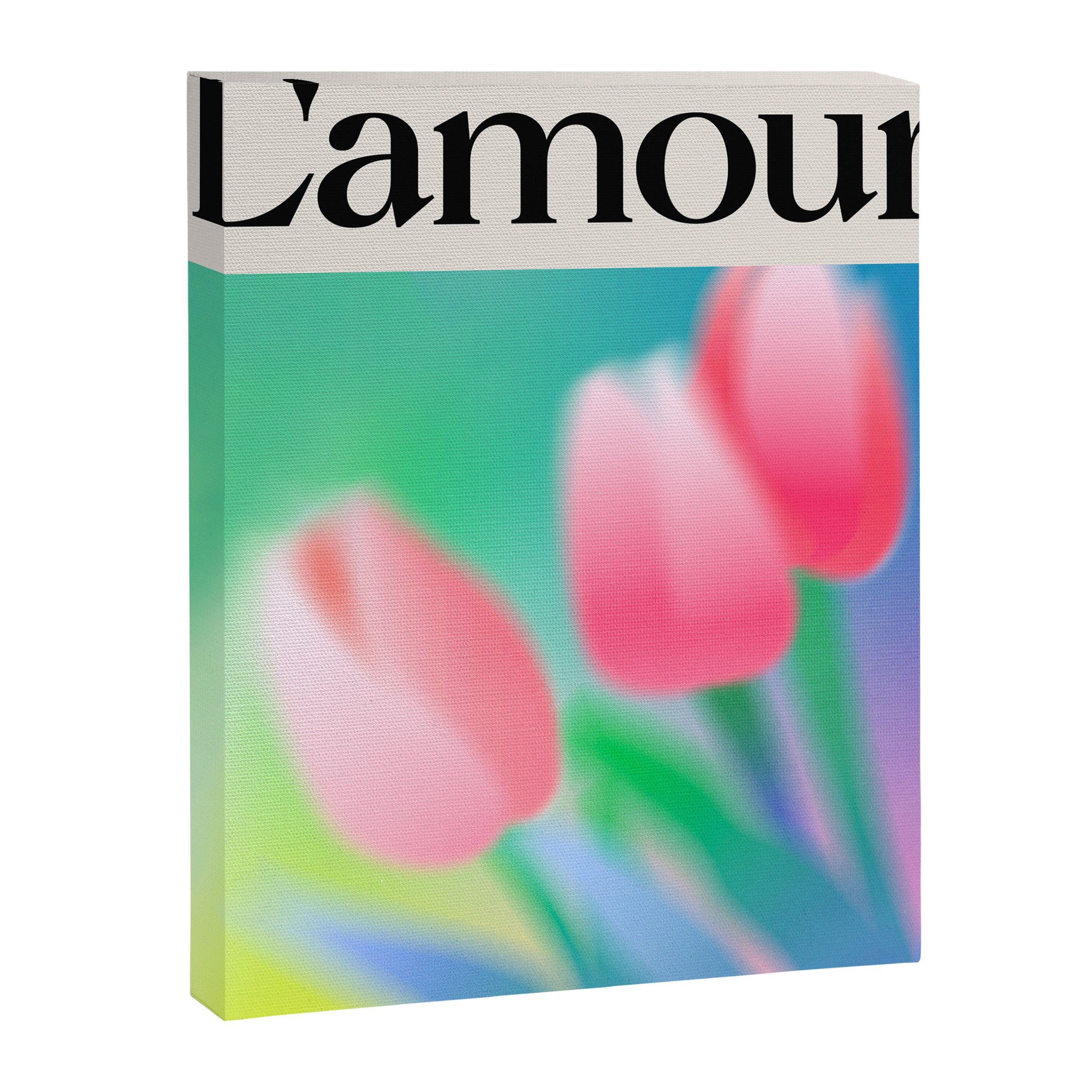 L'amour: Gradient Series 01 Canvas Print Gallery Image 6