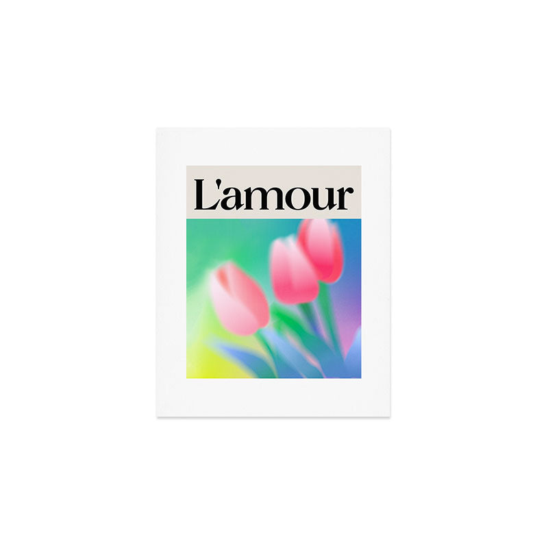 L'amour: Gradient Series 01 Art Print Gallery Image 1