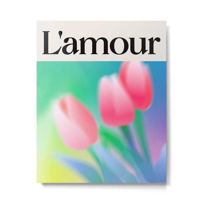 L'amour: Gradient Series 01 Metal Print Gallery Image 1