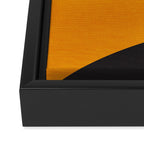 Landscape 01: Mid Century Abstraction Framed Canvas Print Gallery Image 3