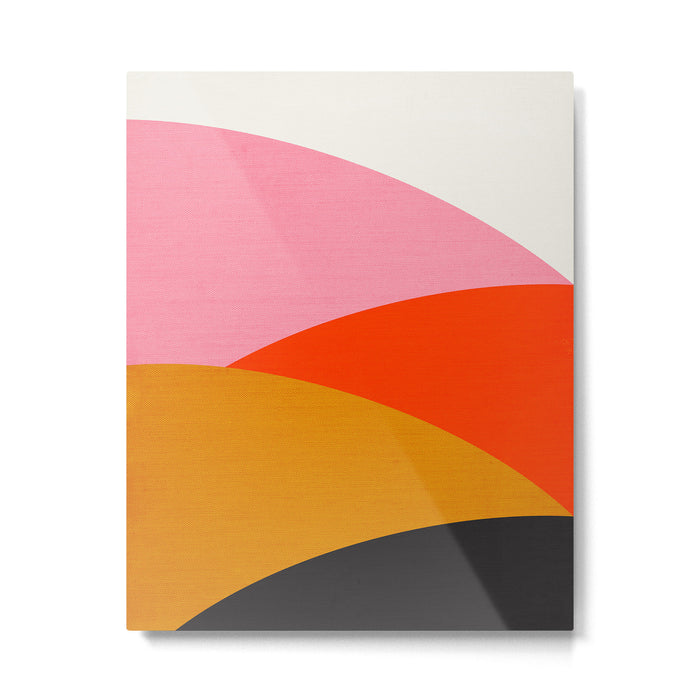 Landscape 01: Mid Century Abstraction Metal Print Gallery Image 1