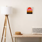 Landscape 02: Mid Century Abstraction Canvas Print Gallery Image 2