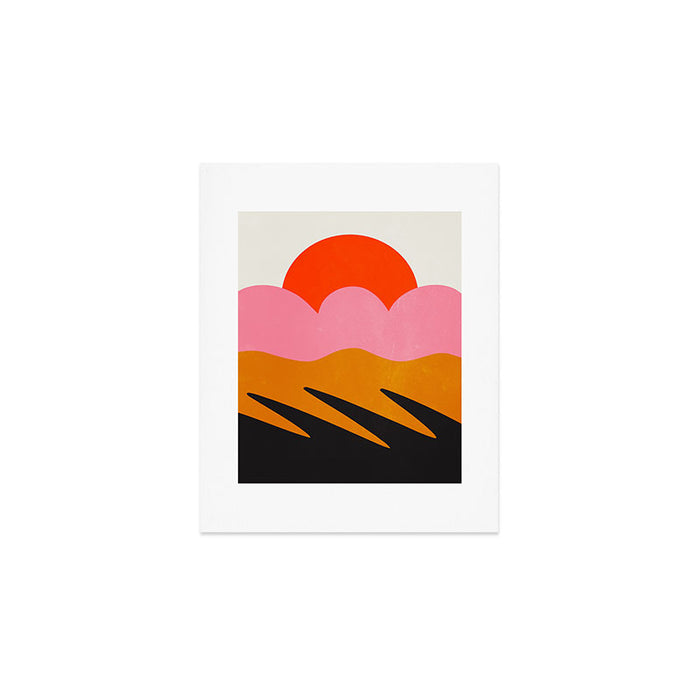 Landscape 02: Mid Century Abstraction Art Print Gallery Image 1