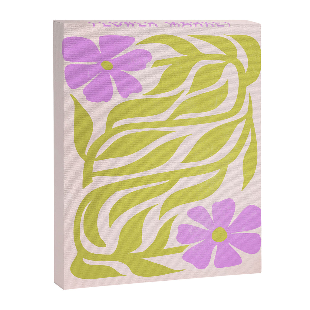 Lilac & Lime: Les Fleurs | Flower Market Color Series 02 Canvas Print Gallery Image 6