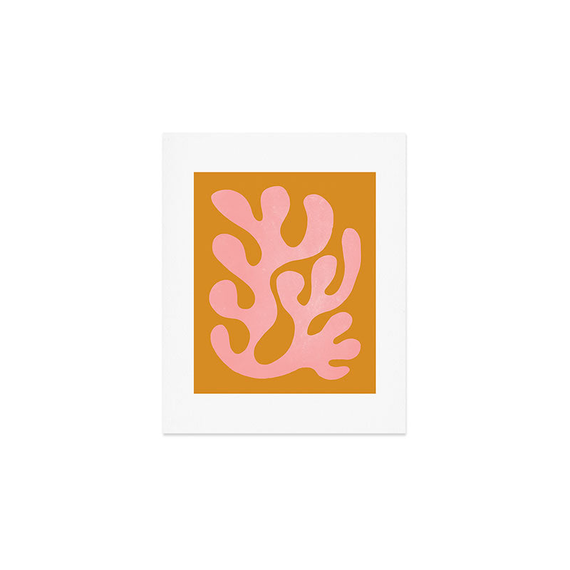 Lilac & Sundown: Matisse Paper Cutouts 03 Art Print Gallery Image 1