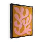 Lilac & Sundown: Matisse Paper Cutouts 03 Framed Canvas Print Gallery Image 2