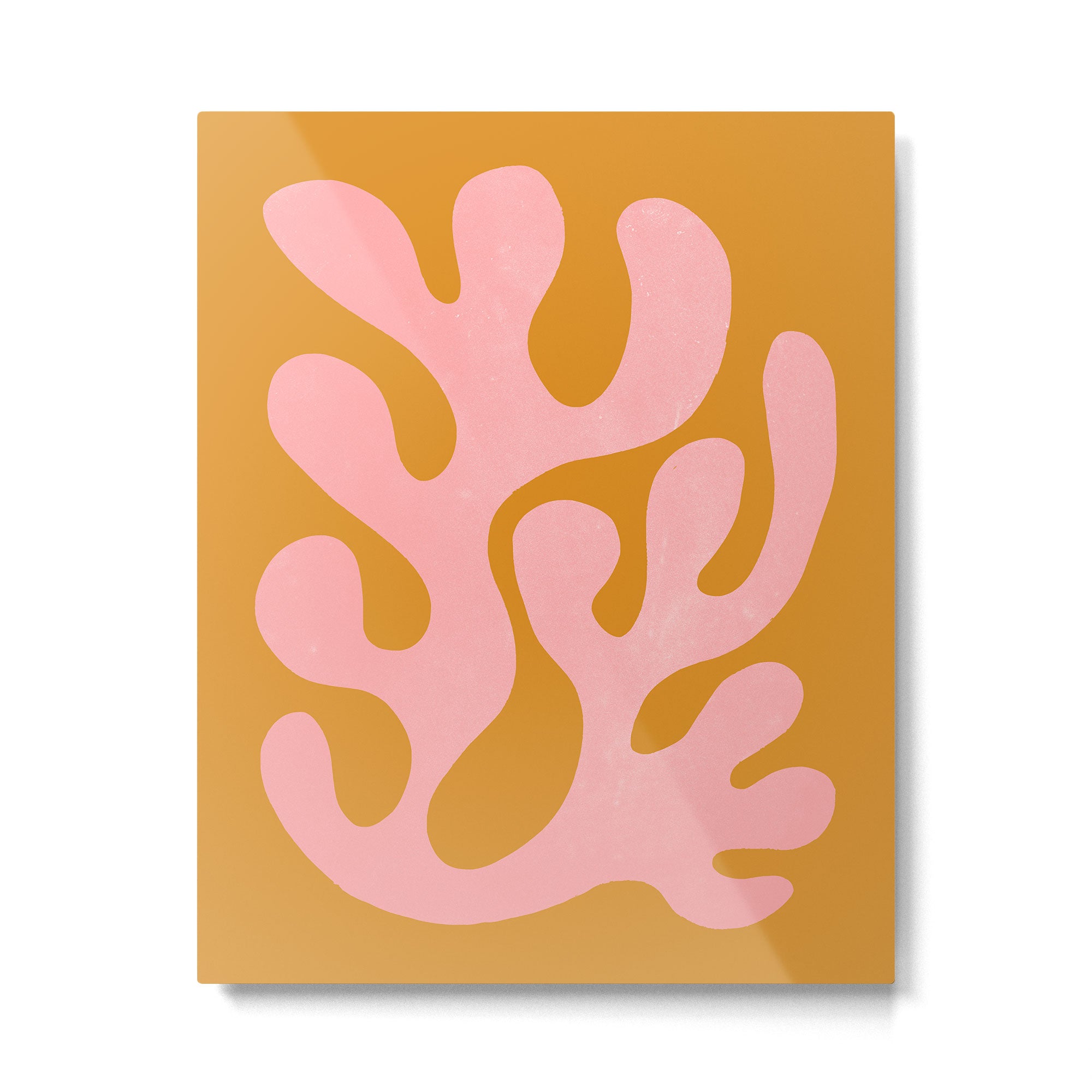 Lilac & Sundown: Matisse Paper Cutouts 03 Metal Print Gallery Image 4