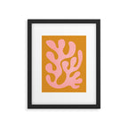Lilac & Sundown: Matisse Paper Cutouts 03 Framed Art Print Gallery Image 5