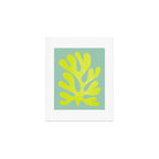Lime & Sea Green: Matisse Paper Cutouts 06 Art Print Gallery Image 1