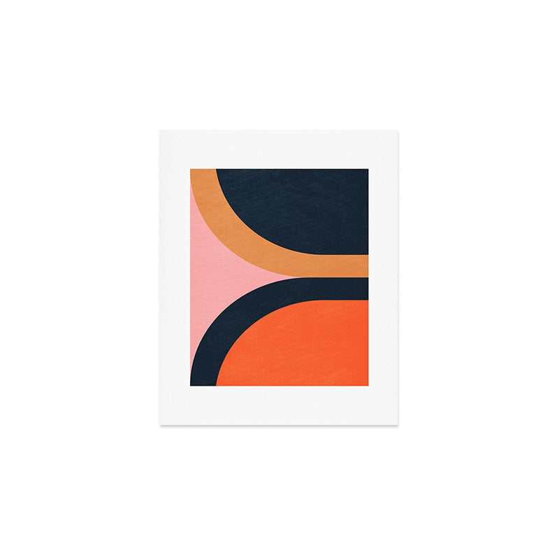 Mallorca: Bauhaus Abstraction 02 Art Print Gallery Image 1
