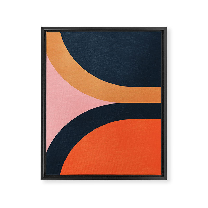 Mallorca: Bauhaus Abstraction 02 Framed Canvas Print Gallery Image 6