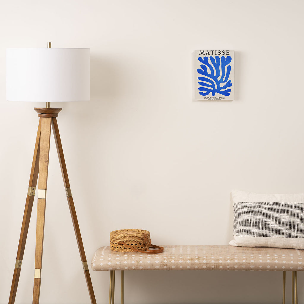 Marseille Blue: Matisse Color Paper Cutouts 03 Canvas Print Gallery Image 2