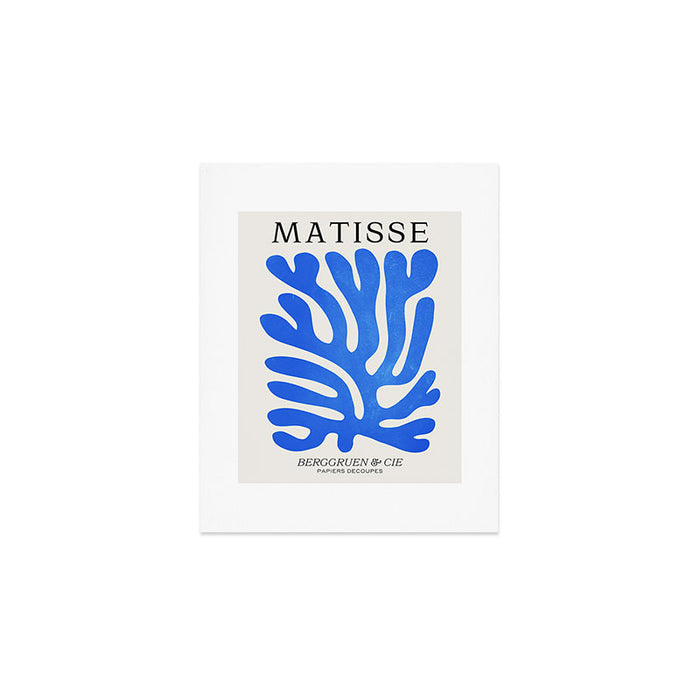 Marseille Blue: Matisse Color Paper Cutouts 03 Art Print Gallery Image 1