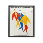 Men | Bauhaus IV: Off-White Edition Framed Canvas Print Gallery Image 6