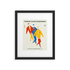 Men | Bauhaus IV: Off-White Edition Framed Art Print Gallery Image 5