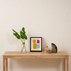 Mid Century Abstraction Framed Canvas Print Gallery Image 4