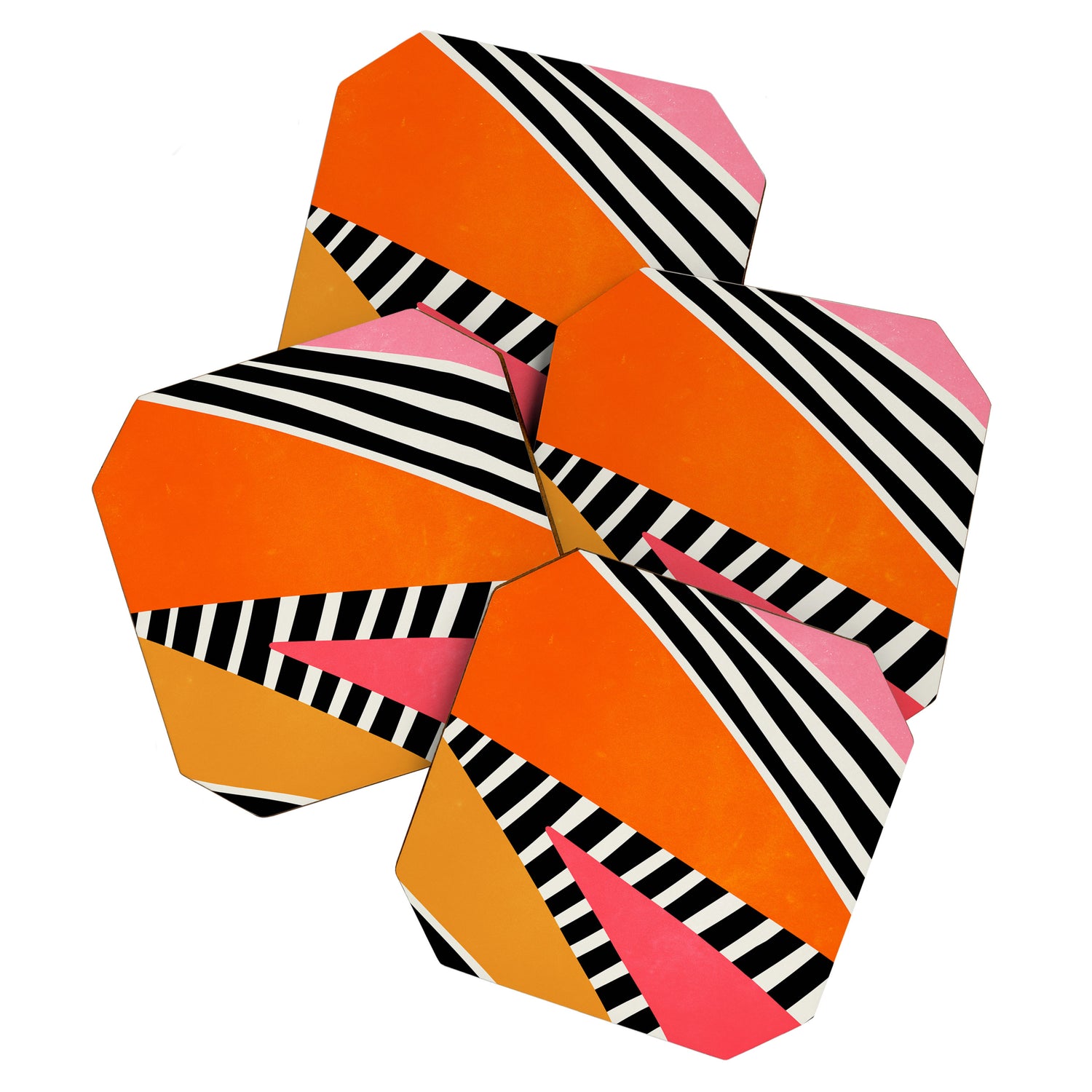 Mid Century Abstraction | PATTERN 02: The Retro Edition Coaster Gallery Image 1