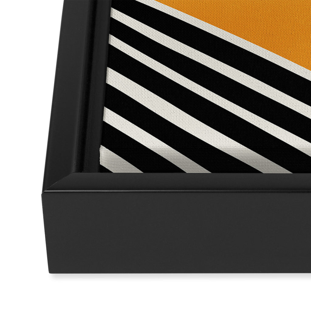 Mid Century Abstraction | PATTERN 02: The Retro Edition Framed Canvas Print Gallery Image 3