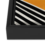 Mid Century Abstraction | PATTERN 02: The Retro Edition Framed Canvas Print Gallery Image 3
