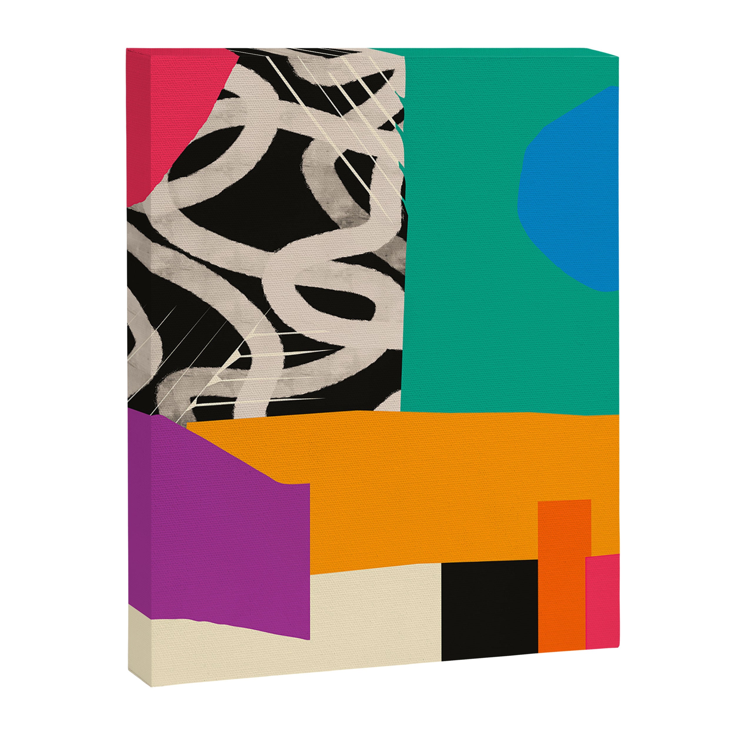 Mid Century Collage | PATTERN 07: The Retro Edition Canvas Print Gallery Image 6