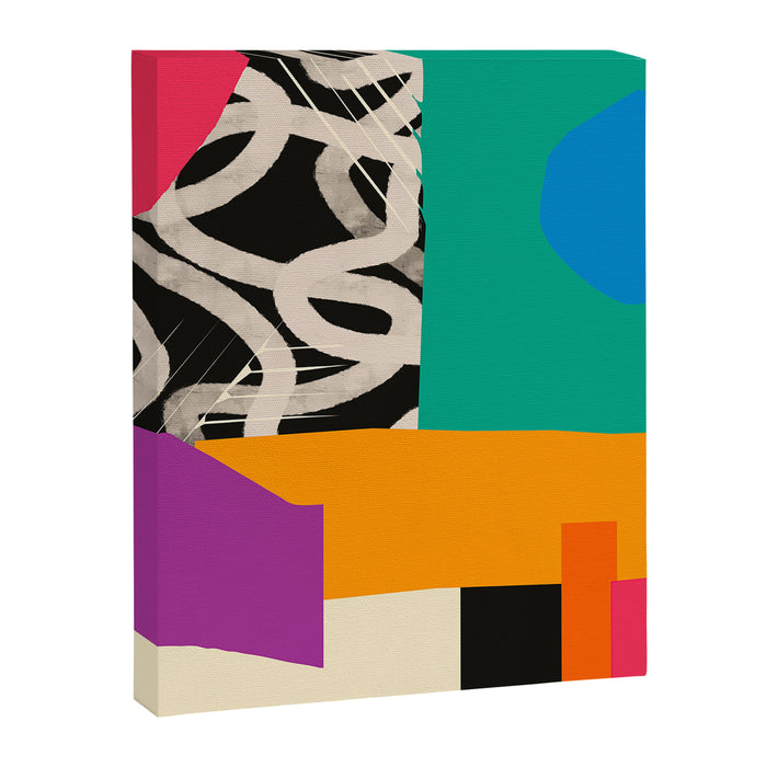 Mid Century Collage | PATTERN 07: The Retro Edition Canvas Print Gallery Image 1