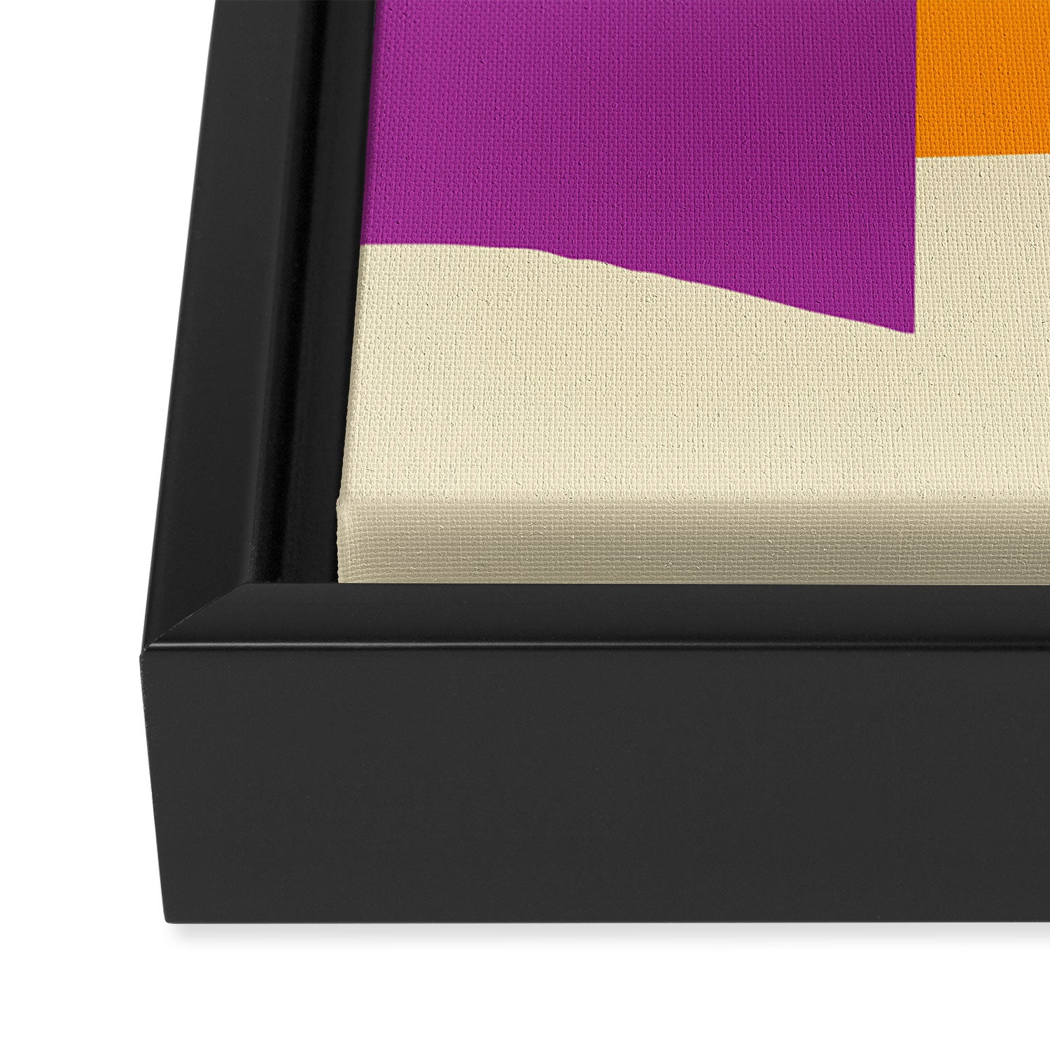 Mid Century Collage | PATTERN 07: The Retro Edition Framed Canvas Print Gallery Image 3