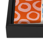 Mid Century Collage | PATTERN 03: The Retro Edition Framed Canvas Print Gallery Image 3