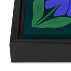 Midnight Summer: Matisse Foliage | Flower Market 001 Framed Canvas Print Gallery Image 3