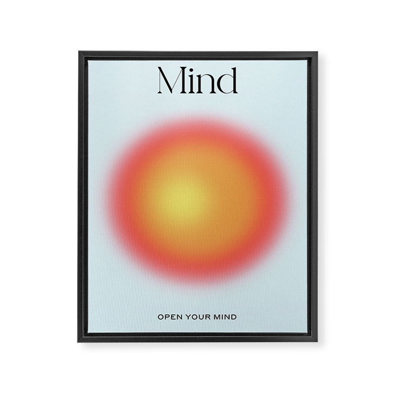 Mind: Aura Gradient 01 Framed Canvas Print Gallery Image 6