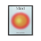 Mind: Aura Gradient 01 Framed Canvas Print Gallery Image 6