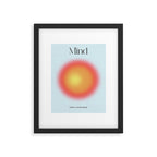 Mind: Aura Gradient 01 Framed Art Print Gallery Image 4