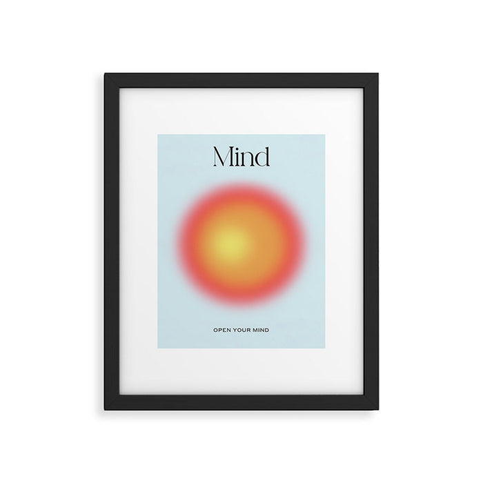 Mind: Aura Gradient 01 Framed Art Print Gallery Image 1