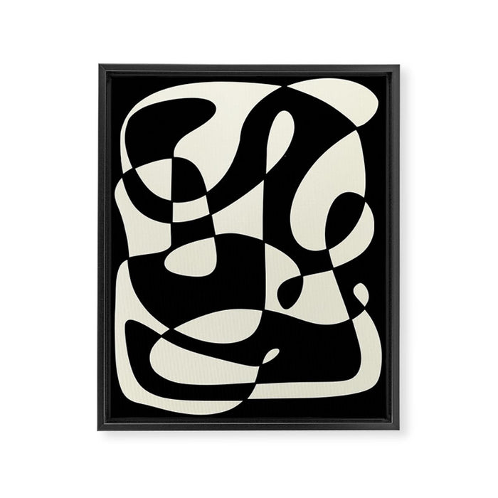 MIRROR 01 Framed Canvas Print Gallery Image 1