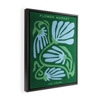 Moonstone & Crusoe: Les Fleurs | Flower Market Color Series 01 Framed Canvas Print Gallery Image 2