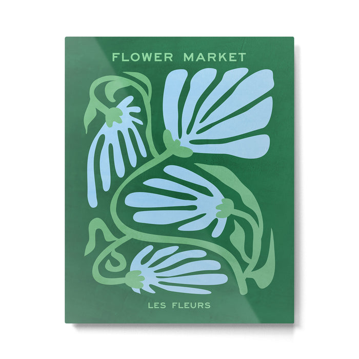Moonstone & Crusoe: Les Fleurs | Flower Market Color Series 01 Metal Print Gallery Image 1