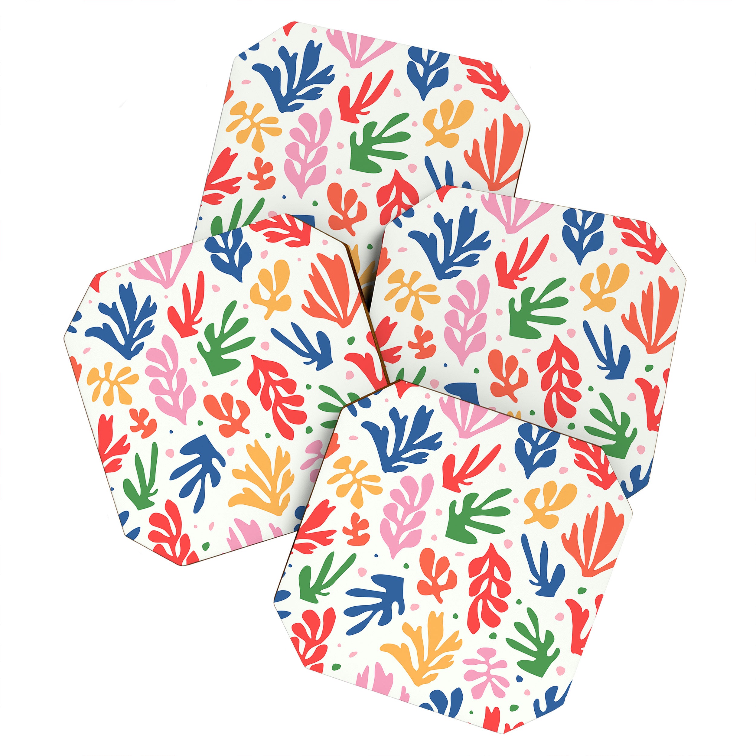 Nature Leaf Cut Outs | Henri Matisse Series Coaster Gallery Image 1