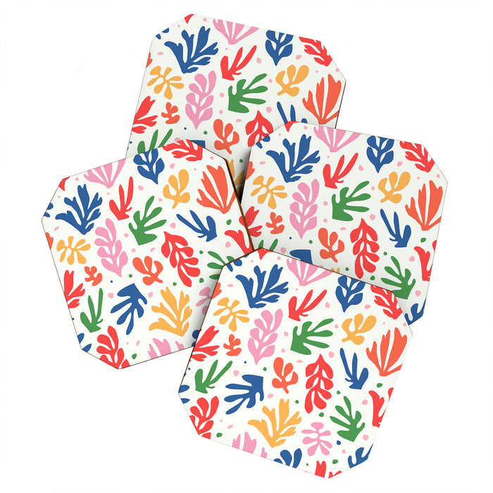Nature Leaf Cut Outs | Henri Matisse Series Coaster Gallery Image 1