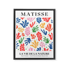 Nature Leaf Cut Outs | Henri Matisse Series Framed Canvas Print Gallery Image 8