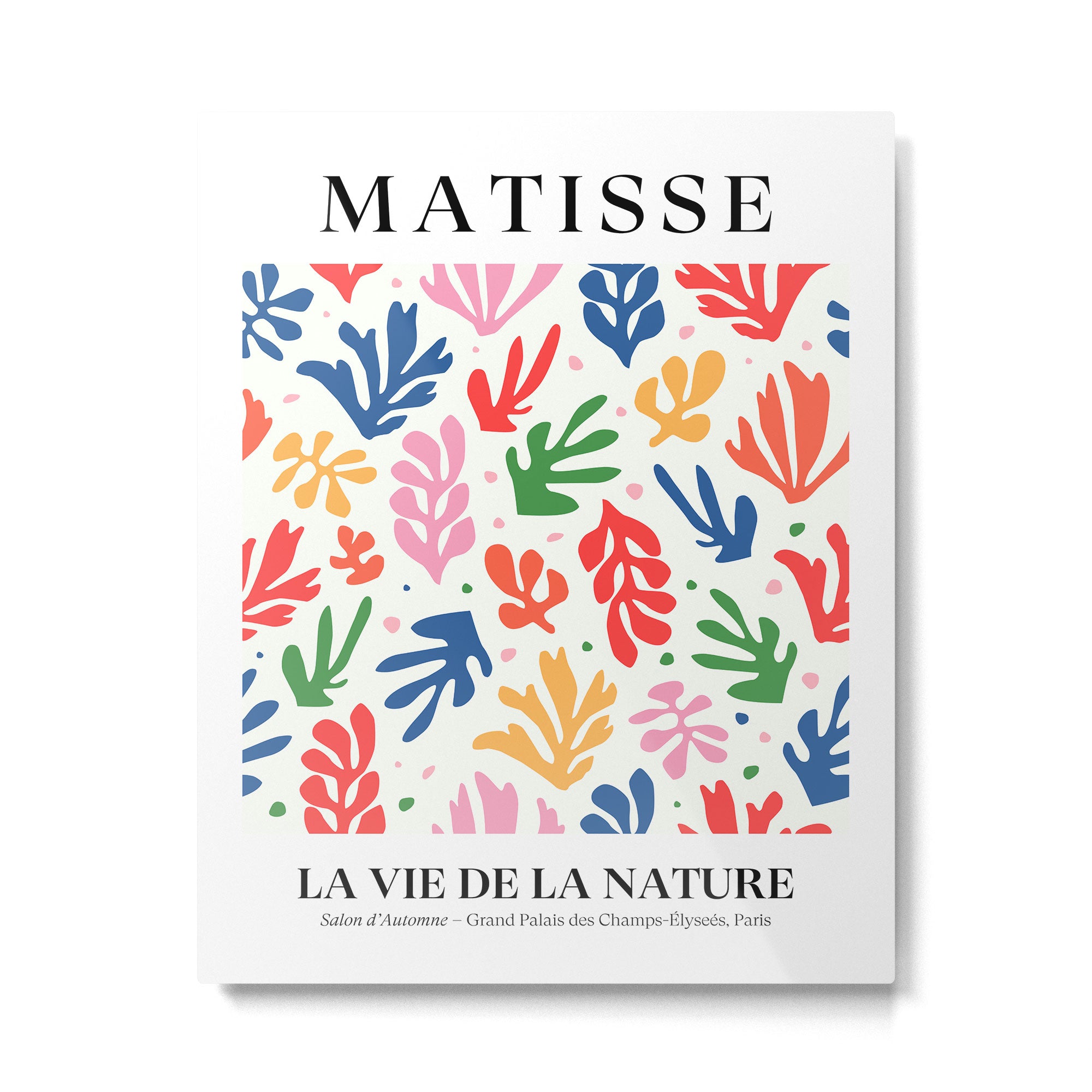 Nature Leaf Cut Outs | Henri Matisse Series Metal Print Gallery Image 6