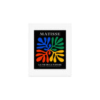 Nature Leaf Cutouts II: Night Edition | Mid-Century Henri Matisse Series Art Print Gallery Image 1