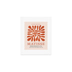 Nature Leaf Cutouts III: Terracotta Edition | Mid-Century Henri Matisse Series Art Print Gallery Image 1