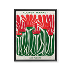 Nerine Lily: Les Fleurs | Flower Market 02 | Spring Summer 23 Framed Canvas Print Gallery Image 6