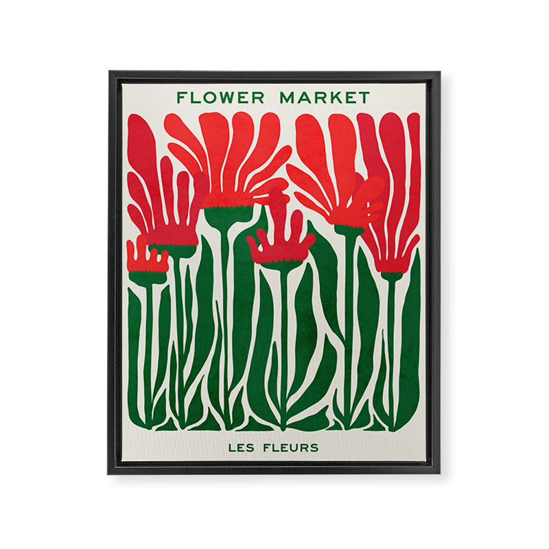 Nerine Lily: Les Fleurs | Flower Market 02 | Spring Summer 23 Framed Canvas Print Gallery Image 6