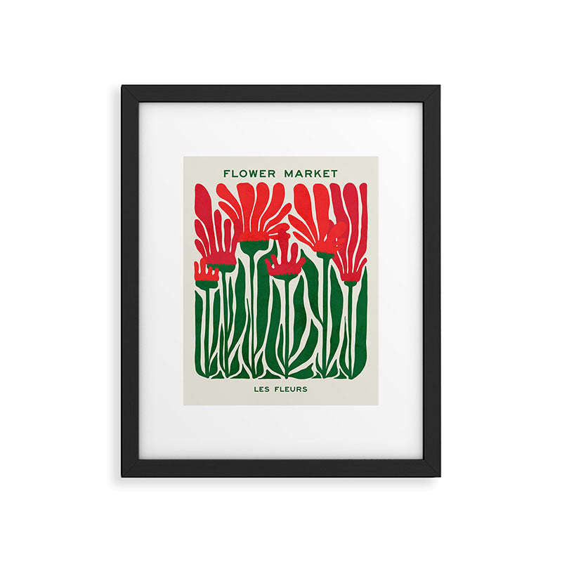Nerine Lily: Les Fleurs | Flower Market 02 | Spring Summer 23 Framed Art Print Gallery Image 5