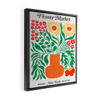 New York: Flower Market 01 | Botanica Edition Framed Canvas Print Gallery Image 2