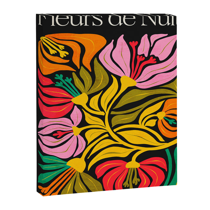 Night Flowers: Fleurs de Nuit | Matisse Edition Canvas Print Gallery Image 1