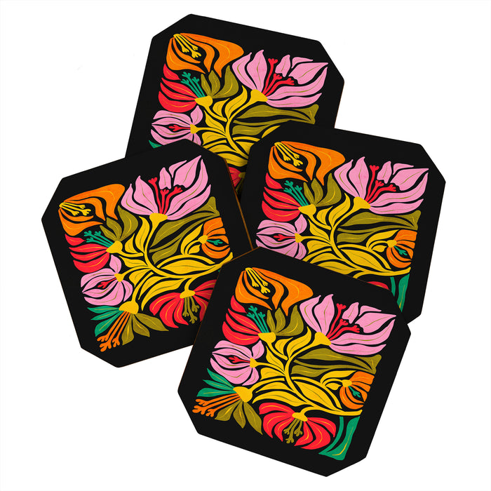Night Flowers: Fleurs de Nuit | Matisse Edition Coaster Gallery Image 1